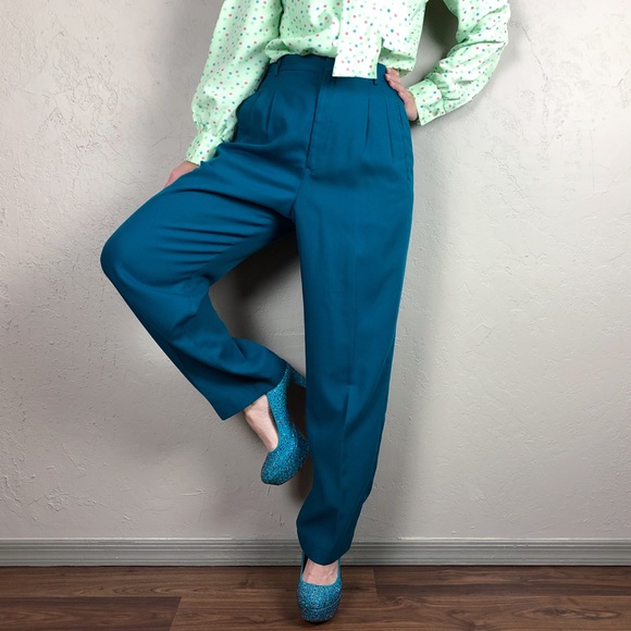 Vintage 1970s High Rise Trousers - Picture 3 of 12